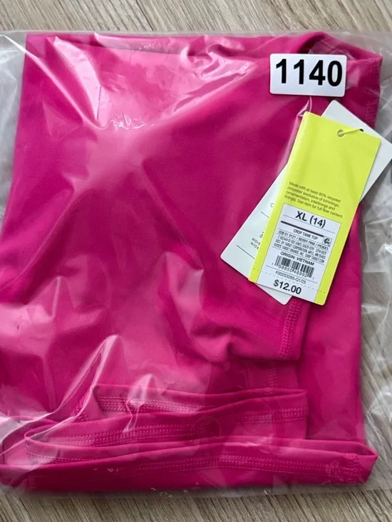 All In Motion™ Girls' Strappy Crop Tank Top -
Berry Pink XL - Picture 14 of 14